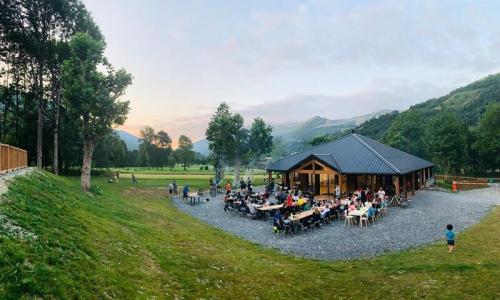 Каникулы в горах Camping La Pène Blanche - Loudenvielle - летом под открытым небом