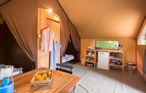 Vacances en montagne Tente 3 pièces 5 personnes (Trappeur) - Camping Lac de Serre-Ponçon - Le Lauzet-Ubaye - Logement