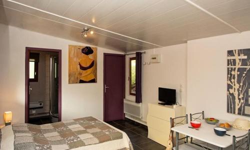 Vacanze in montagna Chalet 1 stanze per 2 persone (25m²) - Camping Le Champ Long - La Salle-en-Beaumont - Esteriore estate