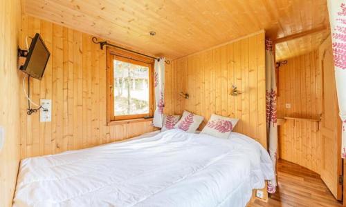 Urlaub in den Bergen 2 Zimmer Chalet für 2 Personen (15m²) - Camping Le Champ Long - La Salle-en-Beaumont - Draußen im Sommer