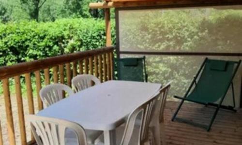 Holiday in mountain resort 3 room Mobil-Home 5 people (25m²) - Camping Le Colombier - Culoz - Summer outside