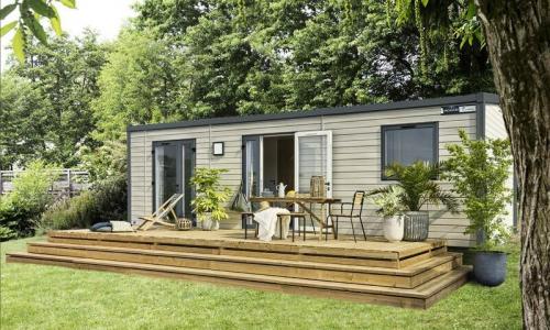 Vacanze in montagna Casa mobile 4 stanze per 6 persone (33m²) - Camping Le Colporteur - Le Bourg-d'Oisans - Esteriore estate