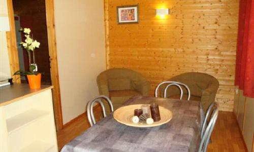 Vacances en montagne Chalet 3 pièces 4 personnes (35m²) - Camping Le Pas de l'Ours - Aston - Extérieur été