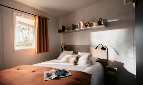 Urlaub in den Bergen 4-Zimmer-Mobilheim für 6 Personen (36m²) - Camping Les Fontaines - Lathuile - Draußen im Sommer