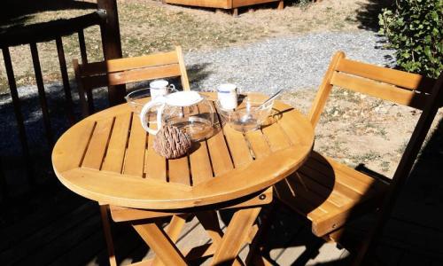 Vacanze in montagna Casa mobile 2 stanze per 2 persone (16m²) - Camping Les Jardins d'Estavar - Estavar - Esteriore estate