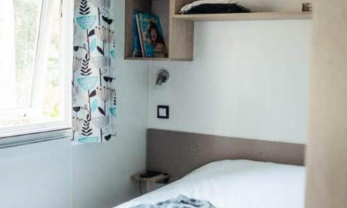 Urlaub in den Bergen 5-Zimmer-Mobilheim für 10 Personen (37m²) - Camping les Relarguiers - Beauvezer - Draußen im Sommer