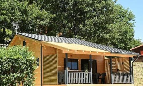 Wakacje w górach Domek górski 4 pokojowy 8 osób (45m²) - Camping Maeva Escapade des Gaves  - Laruns - Na zewnątrz latem