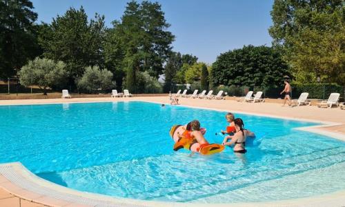 Urlaub in den Bergen Camping Oxygène - Valensole - Draußen im Sommer