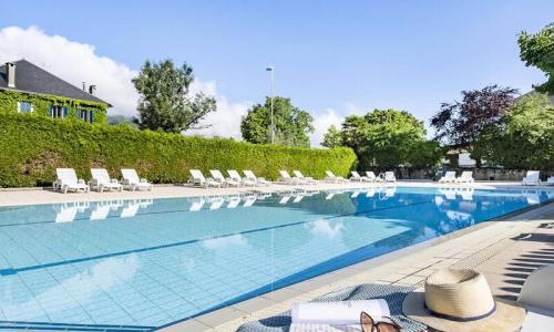 Vakantie in de bergen Camping Romanée La Ferme de la Serraz - Doussard - Buiten zomer