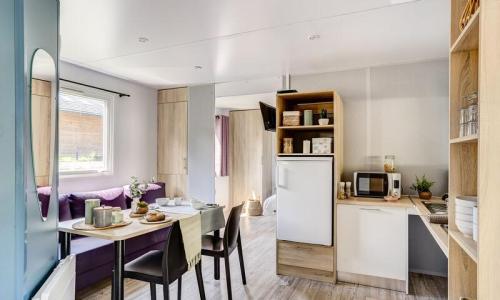 Vakantie in de bergen Mobile-Home 3 kamers 4 personen (34m²) - Camping Sandaya la Nublière - Doussard - Buiten zomer