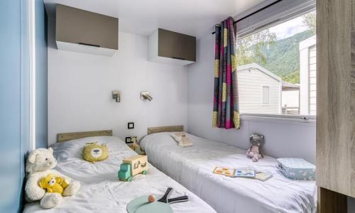 Vacanze in montagna Casa mobile 3 stanze per 4 persone (30m²) - Camping Sandaya la Nublière - Doussard - Esteriore estate