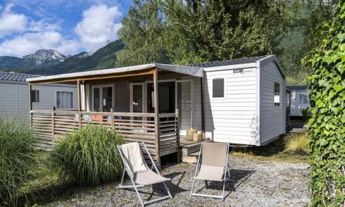 Каникулы в горах Дом на колёсах  3 комнат 4 чел. (30m²) - Camping Sandaya la Nublière - Doussard - летом под открытым небом