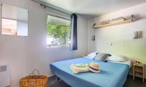 Wakacje w górach Mobil-home 3 pokojowy dla 5 osób (26m²) - Camping Sandaya le Domaine du Verdon - Castellane - Na zewnątrz latem