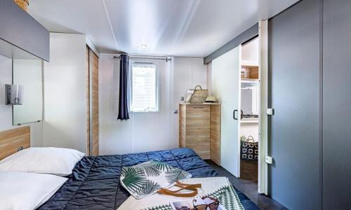 Wakacje w górach Mobil-home 3 pokojowy dla 5 osób (28m²) - Camping Sandaya le Domaine du Verdon - Castellane - Na zewnątrz latem