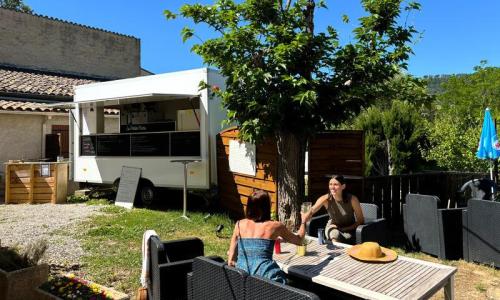 Vacances en montagne Camping Tikayan Saint Clair*** - Moustiers-Sainte-Marie - Extérieur été