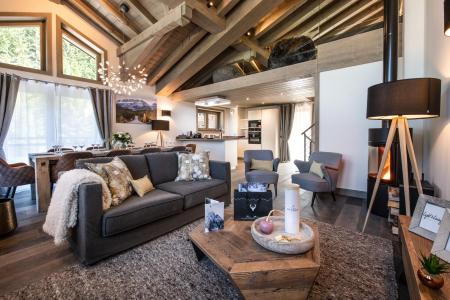 Vacances en montagne Chalet mitoyen 6 pièces 8-10 personnes (Allnatt) - Canyon Lodge - Courchevel - Séjour