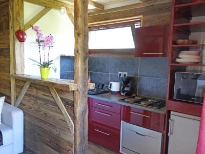 Holiday in mountain resort 1 room apartment 4 people (2) - Castel des Roches - Saint Gervais - Kitchenette