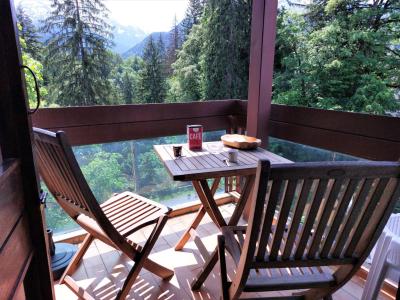 Holiday in mountain resort 1 room apartment 4 people (2) - Castel des Roches - Saint Gervais - Summer outside