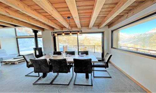 Vacances en montagne Chalet 5 pièces 12 personnes (140m²) - Chalet - Puy-Saint-Vincent - Extérieur été