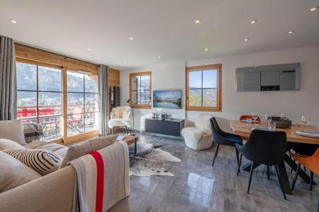 Urlaub in den Bergen 3-Zimmer-Appartment für 4 Personen (A1-5) - Chalet A1 Les Balcons des Bois Venants - Morzine - Wohnzimmer