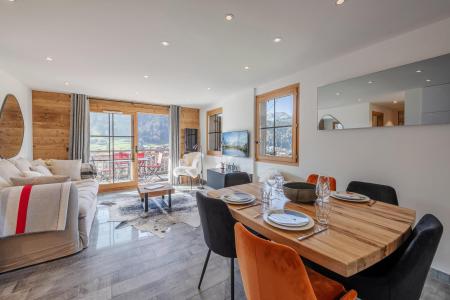 Urlaub in den Bergen 3-Zimmer-Appartment für 4 Personen (A1-5) - Chalet A1 Les Balcons des Bois Venants - Morzine - Wohnzimmer