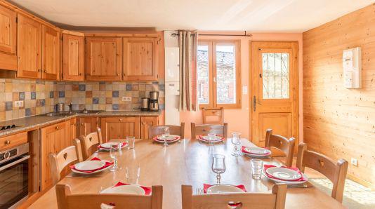 Holiday in mountain resort 5 room duplex apartment 10 people (5) - Chalet Acacia - Saint Martin de Belleville - Kitchen