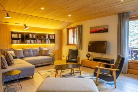 Urlaub in den Bergen 3-Zimmer-Appartment für 6 Personen (COUTETTAZ 1) - Chalet Aconits - Morzine - Wohnzimmer