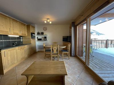 Urlaub in den Bergen 2-Zimmer-Holzhütte für 4 Personen (3) - Chalet Adèle - Saint Martin de Belleville - Wohnzimmer