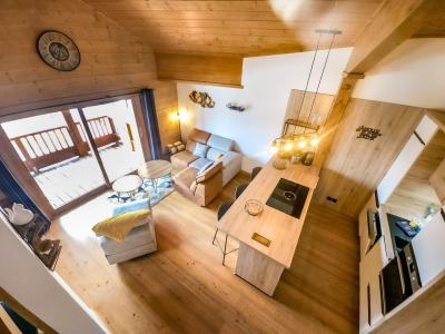 Vakantie in de bergen Appartement 3 kamers 6 personen (17) - Chalet Adèle - Saint Martin de Belleville - Woonkamer