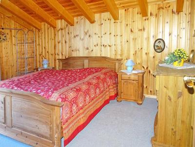 Holiday in mountain resort Chalet Albert - Thyon - Bedroom under mansard