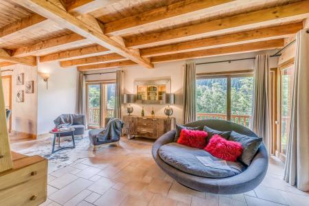 Vacanze in montagna Chalet su 3 piani 7 stanze per 10-12 persone (CH) - Chalet Alideale - Champagny-en-Vanoise - Soggiorno