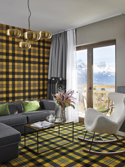 Vacanze in montagna Suite per 4 persone (Mont-Blanc) - Chalet Alpen Valley - Combloux - Soggiorno