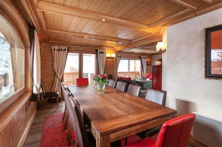 Holiday in mountain resort Chalet Altair - Méribel - Dining area