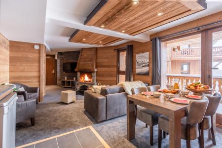 Holiday in mountain resort 3 room apartment 4 people - Chalet Altitude - Val Thorens - Dining area