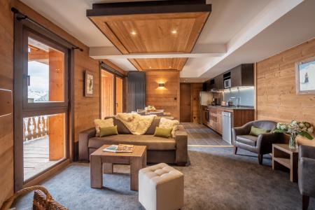 Urlaub in den Bergen 3-Zimmer-Appartment für 4 Personen - Chalet Altitude - Val Thorens - Wohnzimmer