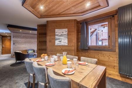 Urlaub in den Bergen 4-Zimmer-Appartment für 6 Personen - Chalet Altitude - Val Thorens - Esszimmer