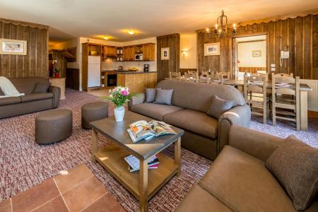 Holiday in mountain resort 6 room apartment 10-12 people - Chalet Altitude - Les Arcs - Living room