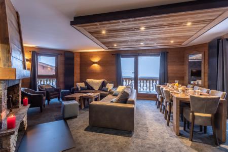 Holiday in mountain resort 6 room apartment 10 people - Chalet Altitude - Val Thorens - Living room