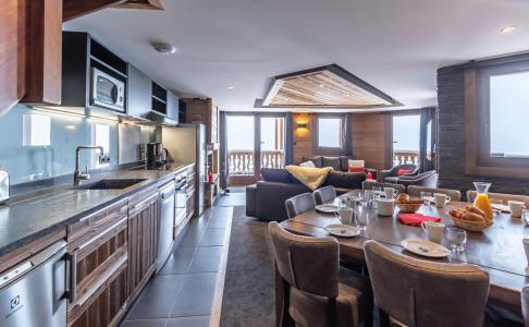 Holiday in mountain resort 6 room duplex apartment 10 people - Chalet Altitude - Val Thorens - Kitchen
