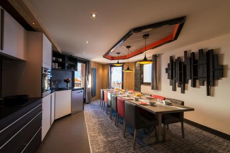 Urlaub in den Bergen 7 Zimmer Appartement für 12-14 Personen - Chalet Altitude - Val Thorens - Küche
