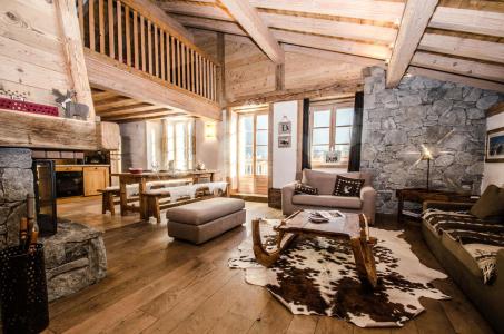 Vacances en montagne Appartement 5 pièces 8 personnes - Chalet Ambre - Chamonix - Séjour