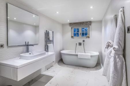 Vacaciones en montaña Chalet quadriplex 6 piezas para 10 personas - Chalet Amnésia - Courchevel - Cuarto de baño