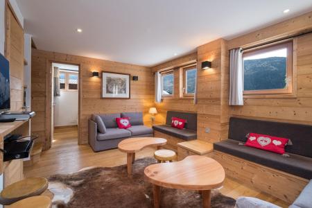 Holiday in mountain resort 5 room chalet 8 people - Chalet Arbe - Méribel - Living room