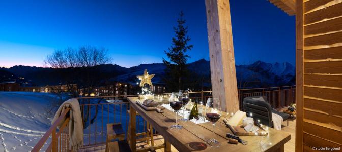 Holiday in mountain resort 9 room chalet 15 people - Chalet Arc 1838 - Les Arcs - Terrace