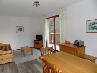 Vakantie in de bergen Appartement 3 kabine kamers 6 personen (C3) - Chalet Arrondaz - Valfréjus - Woonkamer