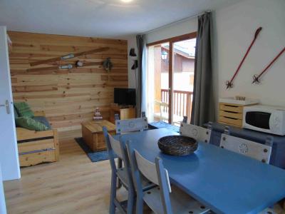 Vakantie in de bergen Appartement 3 kabine kamers 6 personen (F2) - Chalet Arrondaz - Valfréjus - Woonkamer