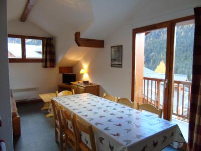 Vakantie in de bergen Appartement 4 kabine kamers 8 personen (F7) - Chalet Arrondaz - Valfréjus - Woonkamer