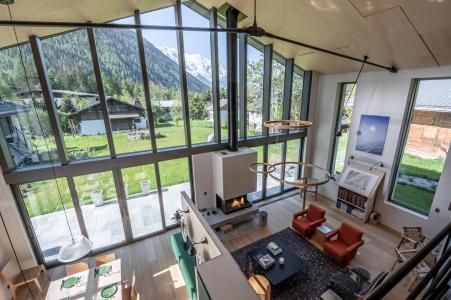 Urlaub in den Bergen Triplex-Chalet 8 zimmer 14 Personnen - Chalet Artic - Chamonix - Wohnzimmer