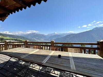 Vacances en montagne Chalet 6 pièces 14 personnes - Chalet Artiste - Les Saisies - Terrasse