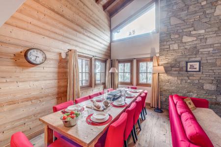 Holiday in mountain resort 7 room chalet 12 people (CH) - Chalet Aspen - Tignes - Dining area